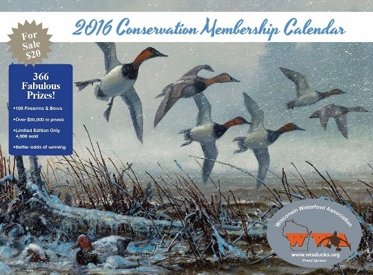 2016CalendarCover (550x425) Wisconsin Waterfowl Association