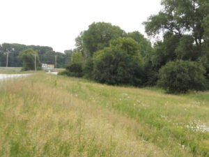 South view Hwy 33 Drainage Ditch by the 45 sign