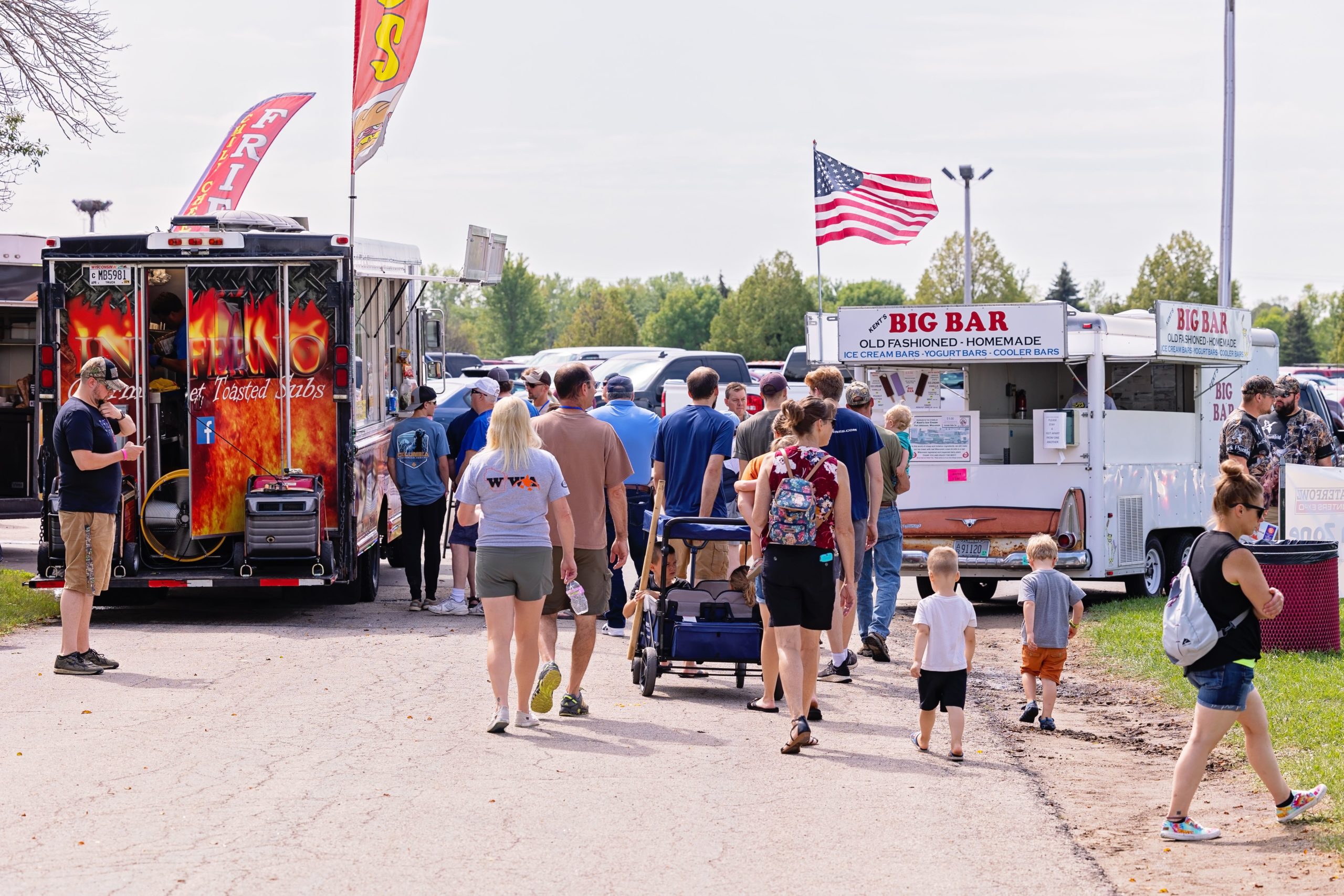 Plenty to eat at the inaugural EXPO